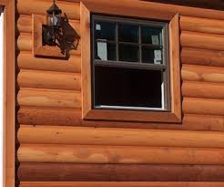 Vinyl log siding creates the look and feel of a genuine log cabin. Log Siding Log Cabin Siding Log Siding Prices Pictures