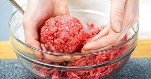 cook ground beef on a pellet grill