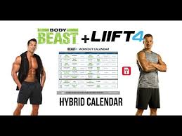 body beast liift4 hybrid mashup workout