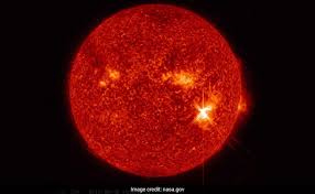 sun is fractionally smaller than