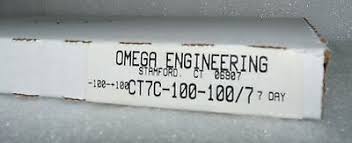 Pack Of 100 New Omega 100 100 Chart Recorder Paper Ct7c