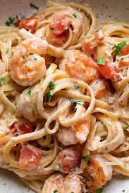 creamy cajun shrimp pasta with tomatoes
