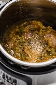 Howstuffworks.com contributors the term crock pot (which is actually a brand name) has become sy. Salsa Verde Chicken Instant Pot Or Crockpot The Real Food Dietitians