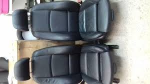 E92 330i Black Leather Coupe Seats
