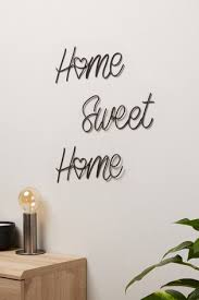 home sweet home wire plaque from