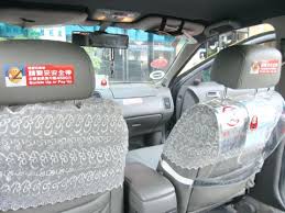Taxi Drivers Given Buckle Up Stickers