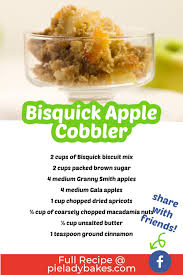 bisquick apple cobbler recipe easy