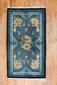 silk dragon chinese rug no 31693 j d