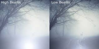 when should you use low beam headlights