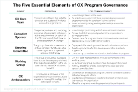 cx program governance