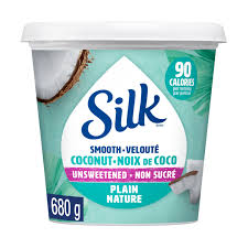 silk coconut vanilla unsweetened yogurt