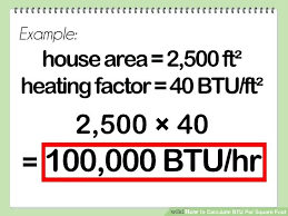 Square Foot To Btu Chart How Many Sq Ft Will An 8000 Air