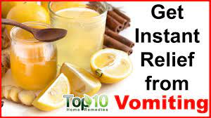 vomiting home remes instant relief