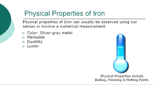 fun facts about iron element for kids