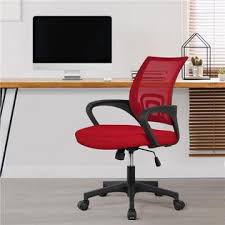 Rating 4.604614 out of 5. Yaheetech Office Chair Ergonomic Cheap Desk Chair Mesh Computer Chair Lumbar Support Red