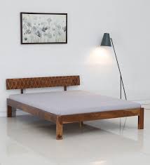 acota sheesham wood king size bed