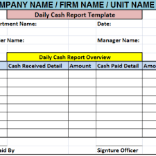 Format Daily Contractor Report Excel Word Templates