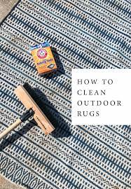 Clean Outdoor Rugs