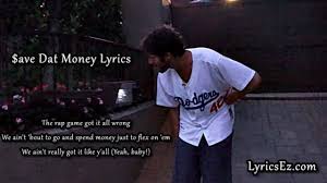 From rapping about saving money to sexual frustration, lil dicky won fans over with. Ave Dat Money Lyrics Lil Dicky Lyricsez