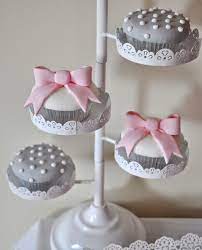 pink gray baby shower ideas
