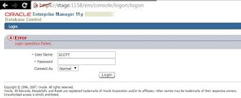 Then execute the following command: How To Login Oracle 11g On Browser Stack Overflow