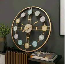 Maccart India Metal Wall Clock Size