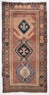 antique lenkoran caucasian rug dated