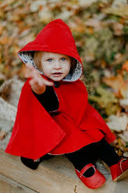 Girls Little Red Riding Hood Cape Cloak