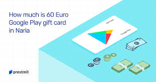 how much is 60 euro google play gift