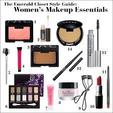 women s makeup essentials the emerald