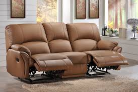 vex half leather recliner sofa univonna