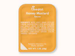 honey mustard sauce nutrition facts