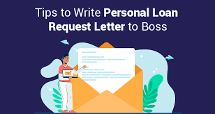 personal loan request letter to boss