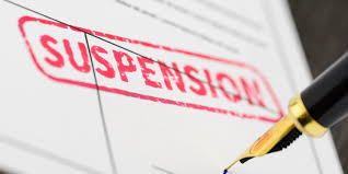 the rules for suspending an employee