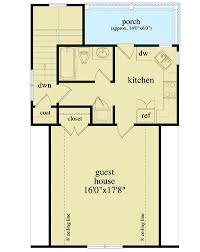 Detached Guest House Plan 29852rl