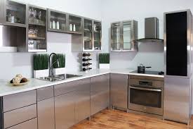 stainless steel modular kitchen