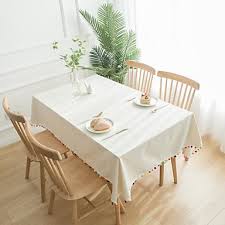 Table Cloth Waterproof Dust Proof Stain