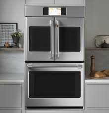 double electric wall oven with air fry