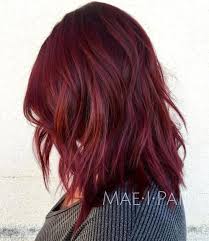 50 Shades Of Burgundy Hair Color Dark Maroon Red Wine