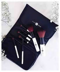 mini 8 piece makeup brush set