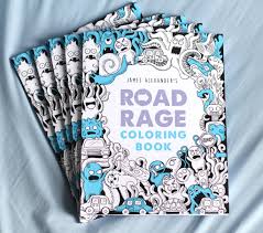 Preview the book at www.leafyanimals.com for business enquiries, contact james@leafyanimals.com tags: Road Rage Coloring Book Home Facebook