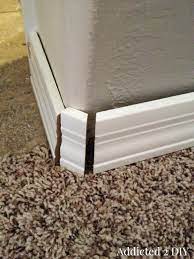 how to replace baseboards without