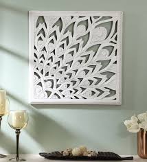 white wood carving wooden wall art