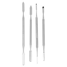 exceart 4pcs stainless steel depotting