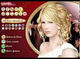 taylor swift makeover flash game