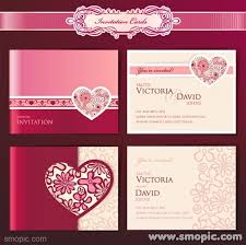 Dream Angels Wedding Invitation Card Cover Background Design