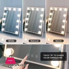 leadzones makeup mirror with lights