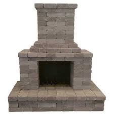 Semplice Outdoor Fireplace Kit Rcp