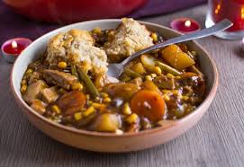 vegetarian beef stew with easy suet