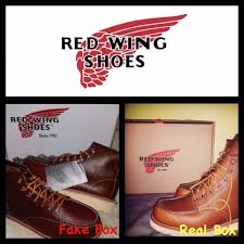 Promo safety shoes worx 9227 by red wing. Fake Redwing Boots Spot Alert Men S Fashion On Carousell